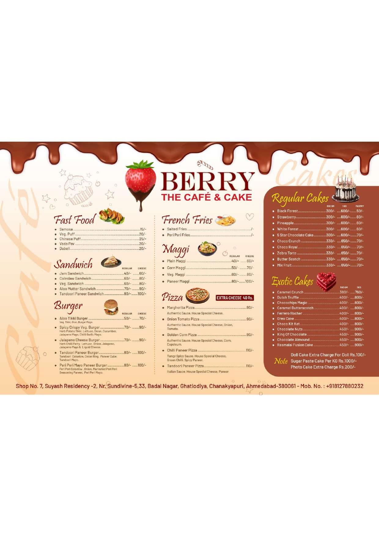 Beery - The cafe & cake - Chanakyapuri