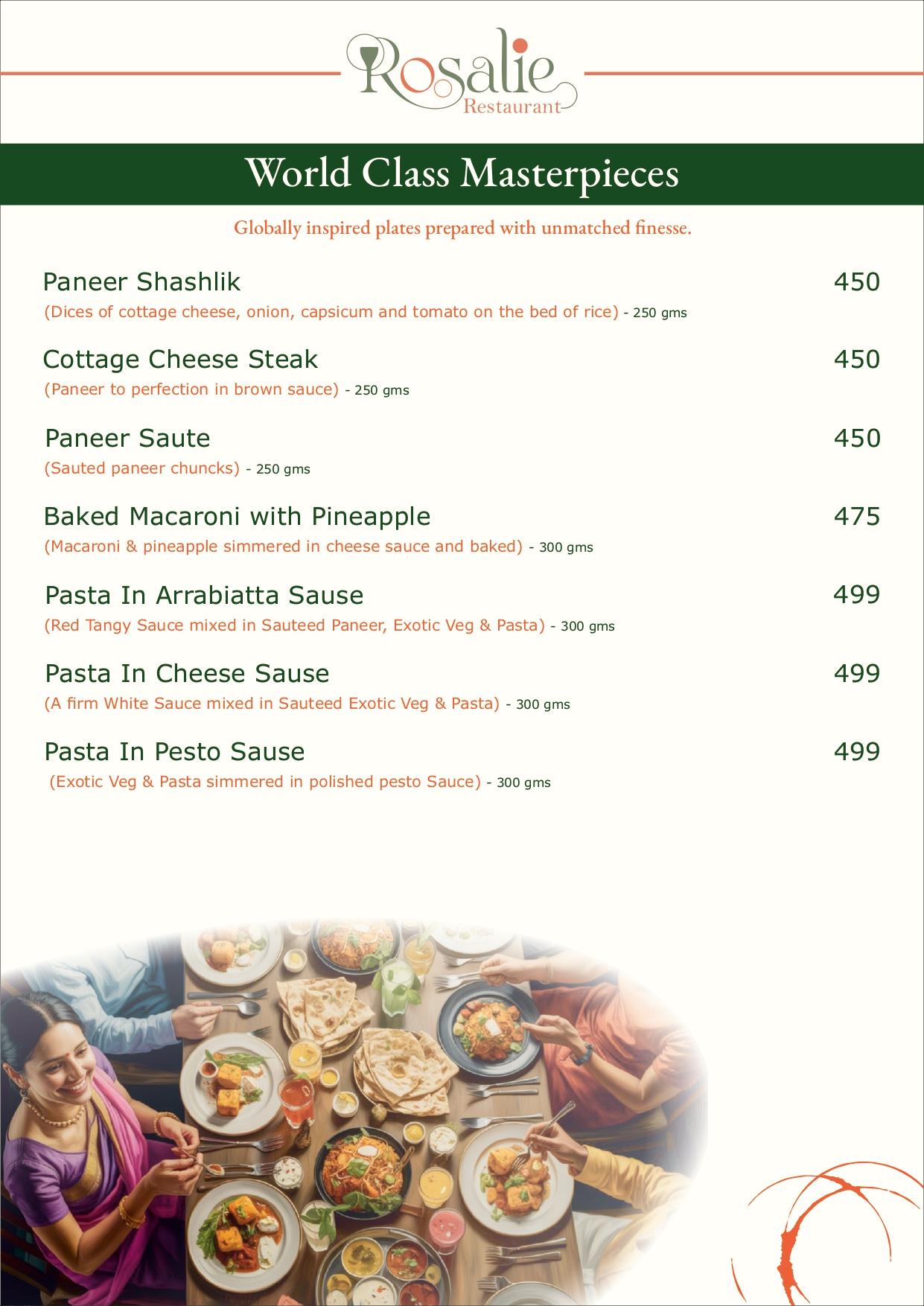 Rosalie Restaurant - Hotel Aeraj_Vishala