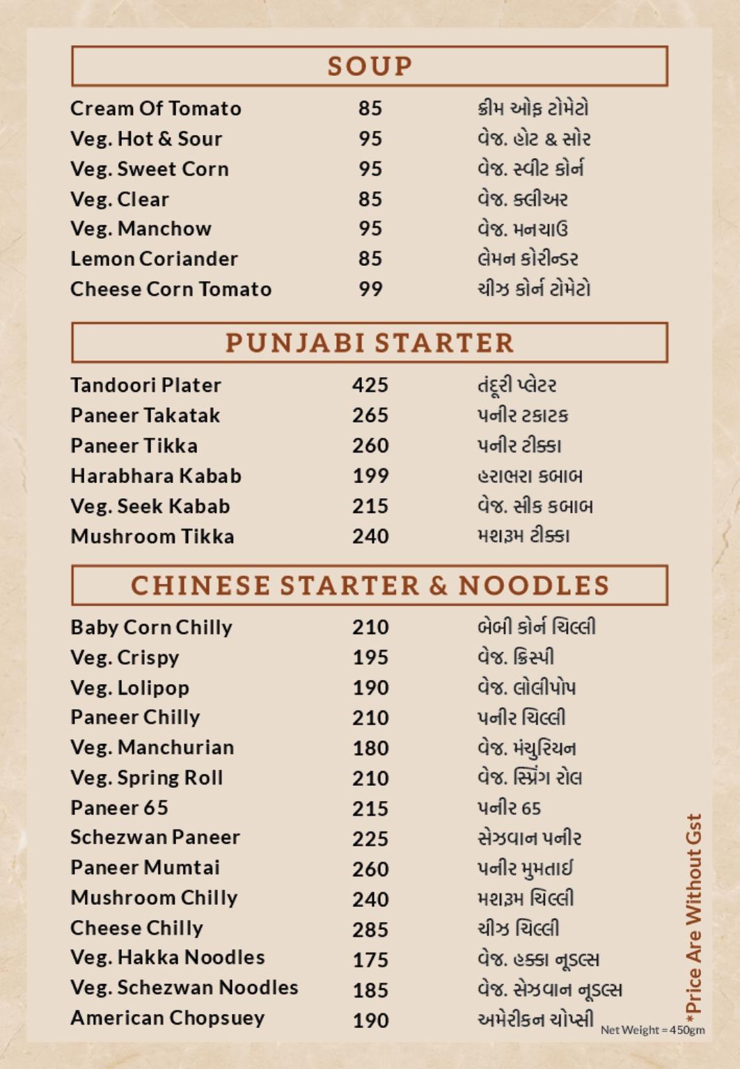 Bhagyoday Restaurant - Petlad Road